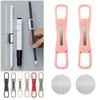 Silicone Adjustable Magnetic Pen Holder Clipper for Desk Refrigerator Whiteboards Office Desk Accessories