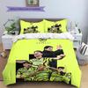 Arsenal Football Team Pattern Bedding Home Decoration Birthday Gift (1 * duvet cover + 2 * pillowcase, without core)