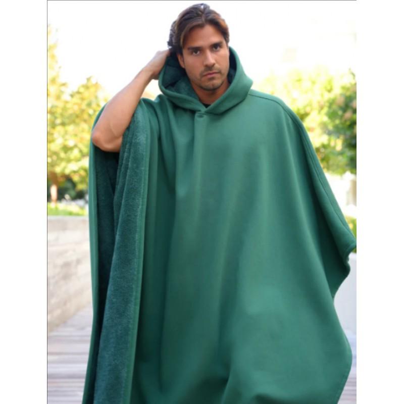 Loose Hooded Cloak Coat Punk Unisex Wool Blend Streetwear Gothic Style