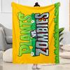 Zombie Plants Party Blanket Soft & Cozy Perfect for Couch Sofa Livingroom Four Seasons Universal Modern Suitable for Gifting Relatives and Friends