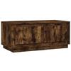 VidaXL Table basse chêne fumé 102x50x44 cm bois d'ingénierie 819881