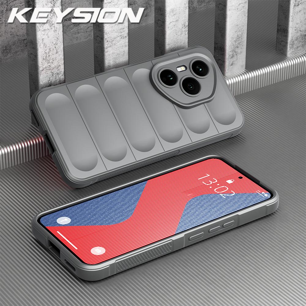 KEYSION Противоударный матовый чехол для HONOR 400 Pro 5G Нескользящая мягкая силиконовая задняя крышка для телефона для Huawei Honor 400 5G 400 Pro