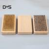 1/3Pcs Snowboard Wax Brush Snowboard Wax Kit Nylon/Brass/Horsehair Brush for Snowboard Waxing Polishing Shading