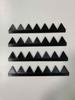 Aerodynamic Device for 21cm X Set of ABS Black Chevron-shaped Cars, 3.5cm, 4, Plastic,