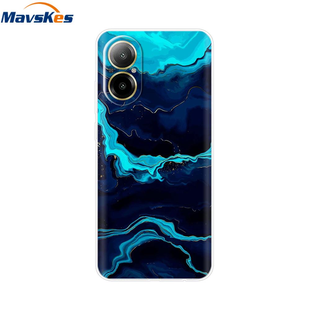 Мультяшный чехол для Realme C67 4G 2024 Милый прозрачный мягкий силиконовый задний чехол для Realme C67 C 67 4G RMX3890 Прозрачные чехлы для телефона