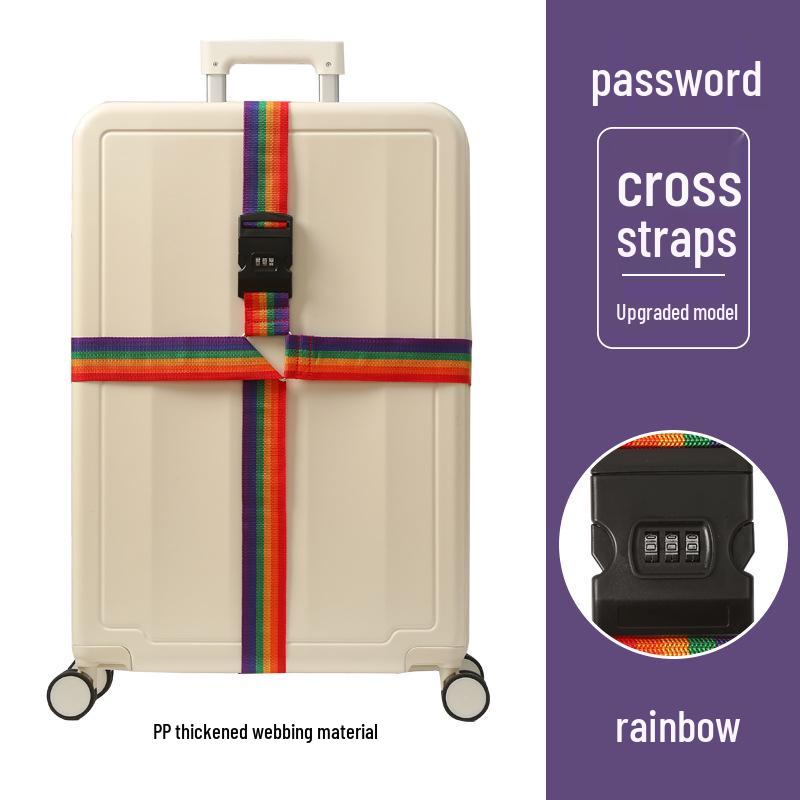 Ремень для багажа с кодовым замком - Надежное крепление для чемоданов
