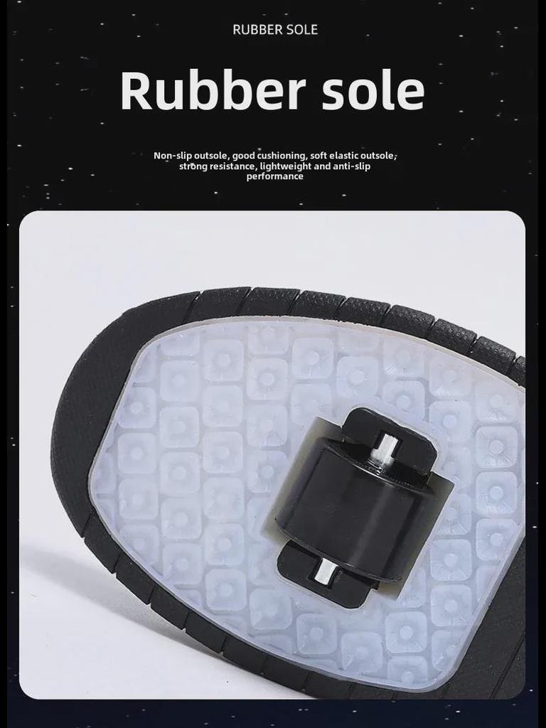 Kids’ LED Light-Up Running Shoes with Inline Skates