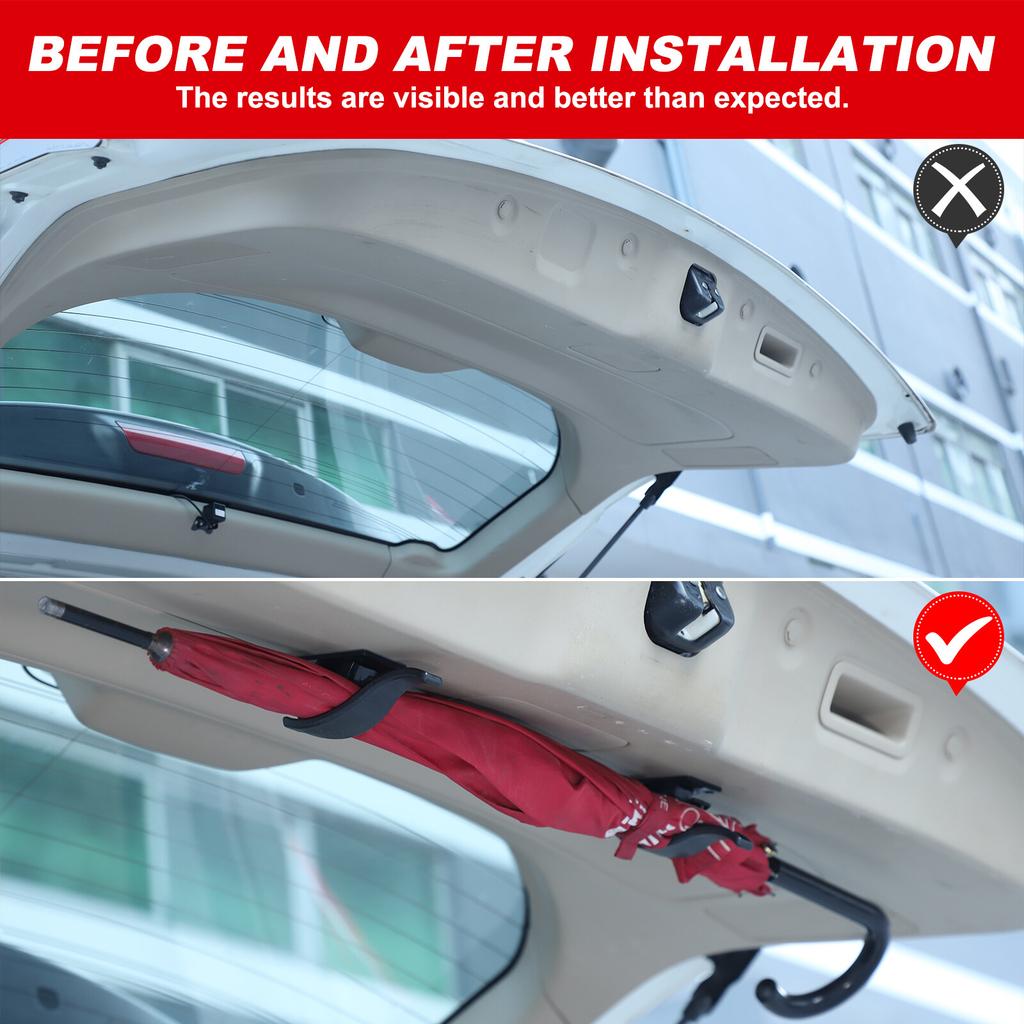 Car Umbrella Clip Storage Hook Trunk Hanger Holder For Nissan Pathfinder 13-18