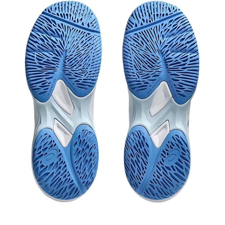 Asics Износостойкие низкие детские lifestyle-кроссовки Белый/Синий Детские 1044A083-100