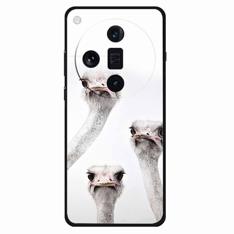 Чехол For Oppo Find X7 Ultra Чехол Find X7 Силиконовый Космический Волк ТПУ Мягкий Чехол для Телефона Для OPPO Find X7 Pro/ X7 Ultra Чехол Кот Coque