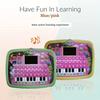 Kids Tablet Toddler Learning Pad With LED Screen Teach Alphabet Numbers Word Music Math Early Development Interactive Electronic Toy For 3 Years+