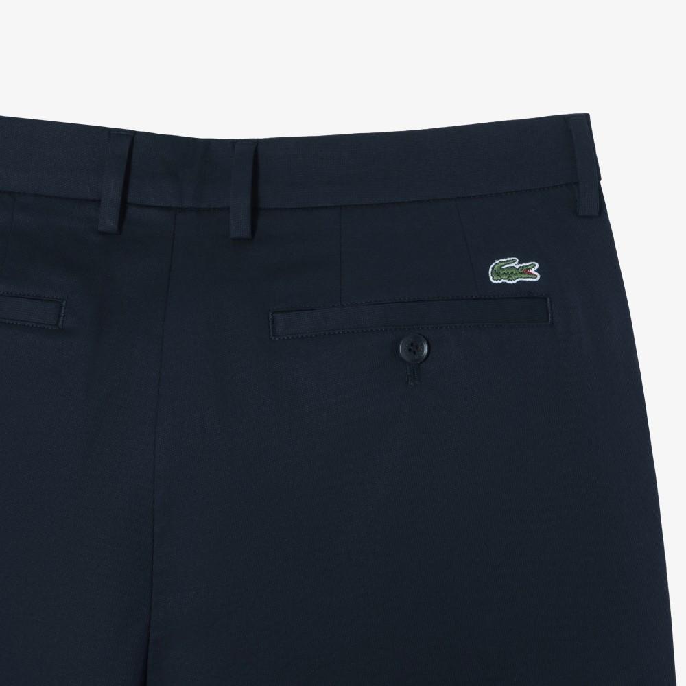Lacoste Мужские эластичные брюки-чинос в рубчик HH631E-56G166