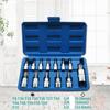 Allsome Набор из 13 ключей Torx, набор инструментов для авторемонта, набор отверток, ударная головка гаечного ключа, профессиональные инструменты для ремонта велосипедов и автомобилей