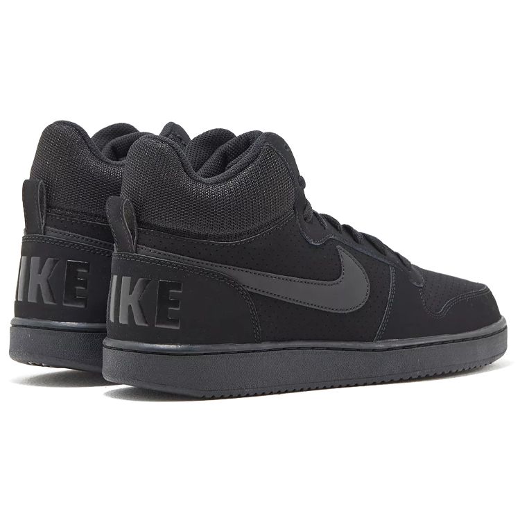 Nike Мужские lifestyle кеды для скейтбординга Court Borough Mid Тройной черный 838938-003
