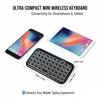 Мини-аккумуляторный тип Type-C Двухрежимный (Bluetooth + Проводной) RGB Подсветка Клавиатура Карманная Портативная 49 Клавиш для Планшетов Смартфонов