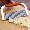 Wolf Tooth Potato Knife Yams Slicing Flower Knife Kitchen Cutting Potatoes Wave Knife Potato Grid Slicing Tools Kitchen Gadgets