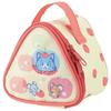 Onigiri Case Lunch Bag, Pink, Insulated, 2-Pack, Tom and Jerry Play