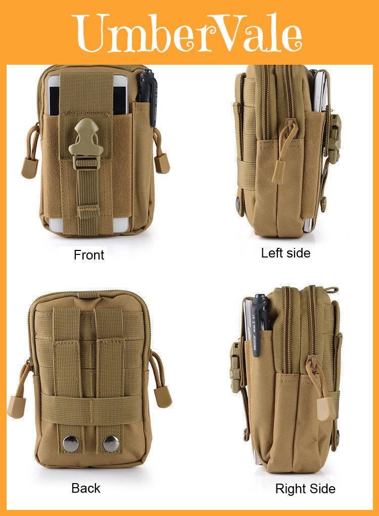 Multipurpose Waterproof Tactical Fanny Pack With Spacious Compartments For Military Use