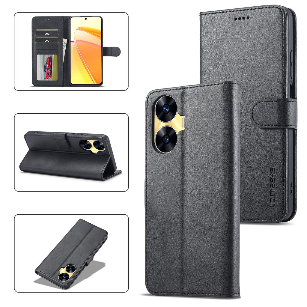 Ultrathin Design Retro Luxury PU Leather Flip Stand Wallet Phone Bag Case for Oppo A9 (2020),A5 (2020),A54 5G,A17,Realme C3,A96,A78 4G,Realme C33...