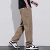 Повседневные брюки мужские весенне-осенние новые прямые свободные брюки мужские летние широкие брюки карго