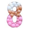 Giant Number Balloon Frame Birthday Balloon Filling Box 1st One Birthday Party Decorations Kids Anniversary Wedding Decor