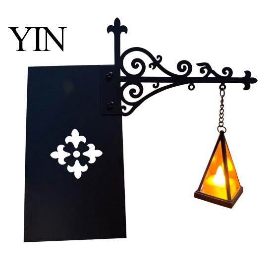 Compact Iron Lamp Vintage Mini Bookshelf Lamp, Portable Warm LED Night Light, Metal Decorative Lantern for Dark Academic Room Decor Reading Nook, Desk
