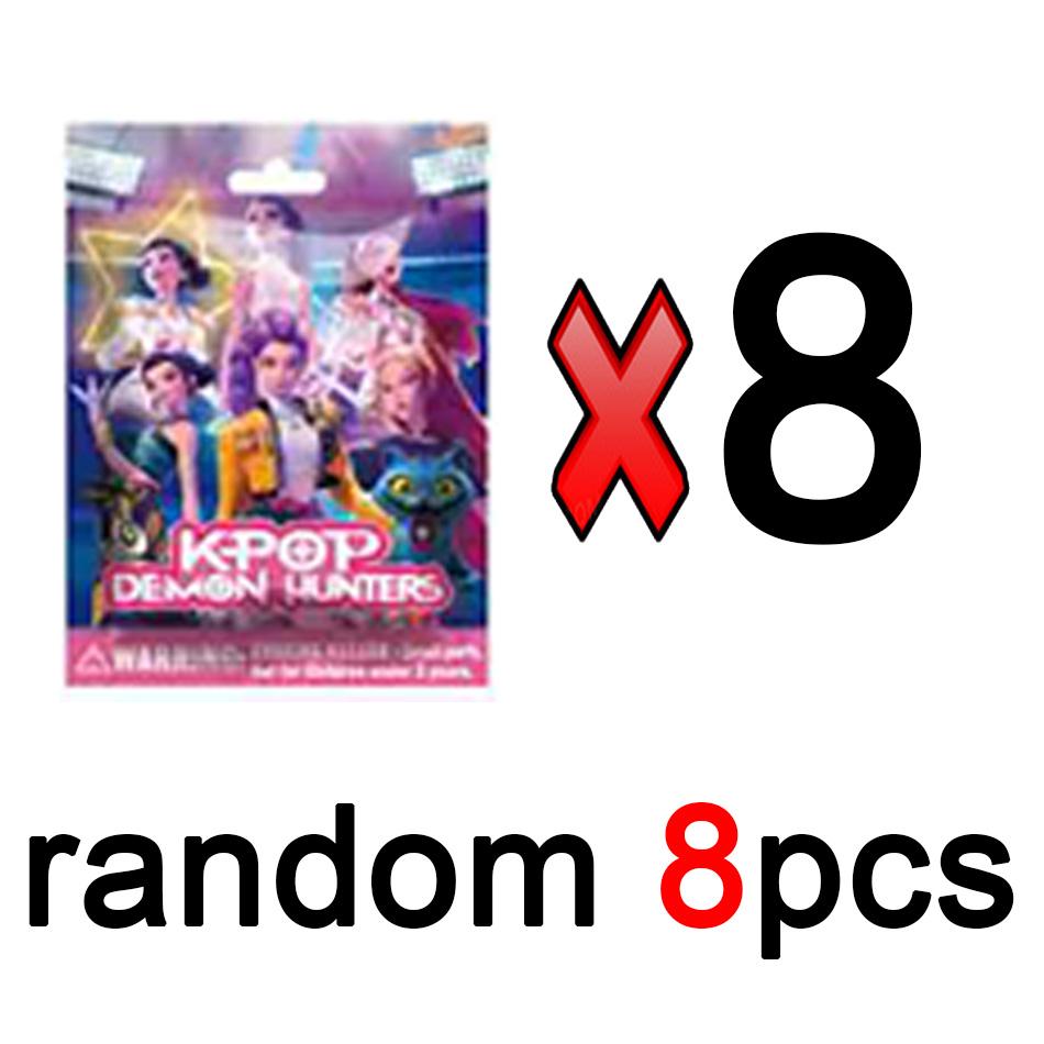 Anime Kpop Demon Hunters blind box Action Figure Set - Derpy Tiger Ranimeumi Mira Zoey Sussy Figurine Dolls for Fans Gift