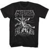 Мужская футболка Masters of the Universe Хи-Мен Замок Блэк