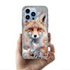 The Red Fox in Winter Ice and Snow Cases Phone Case For Iphone 17E 16E 17 Air 16 Pro Max 15 Pro 14 Plus 11 13 12 Mini Cover Case