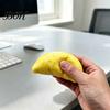 Полиуретановые игрушки-сквиши, Имитация мякоти дуриана, Игрушка-антистресс, Растягивающаяся, для снятия стресса и расслабления, Реалистичный фруктовый сенсорный для взрослых и детей