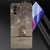 Чехол для телефона «Ежик в тумане» для Xiaomi Mi POCO X3 NFC GT M4 M3 12 11T 10T Pro A3 11 Lite NE 5G 12X 11i F3, мягкий черный чехол