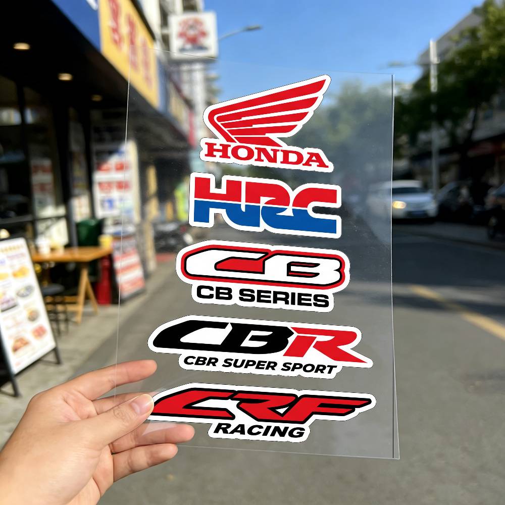 FOR HONDA MUGEN TYPE R VTEC Waterproof Reflective Motorbike Stickers Easy Peel Removable Decals for Motorcycle CarFA1