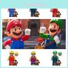 Kdl805 Супер Марио Луиджи Детский Пазл Игрушка Сборка Строительный Блок Набор Фигурок