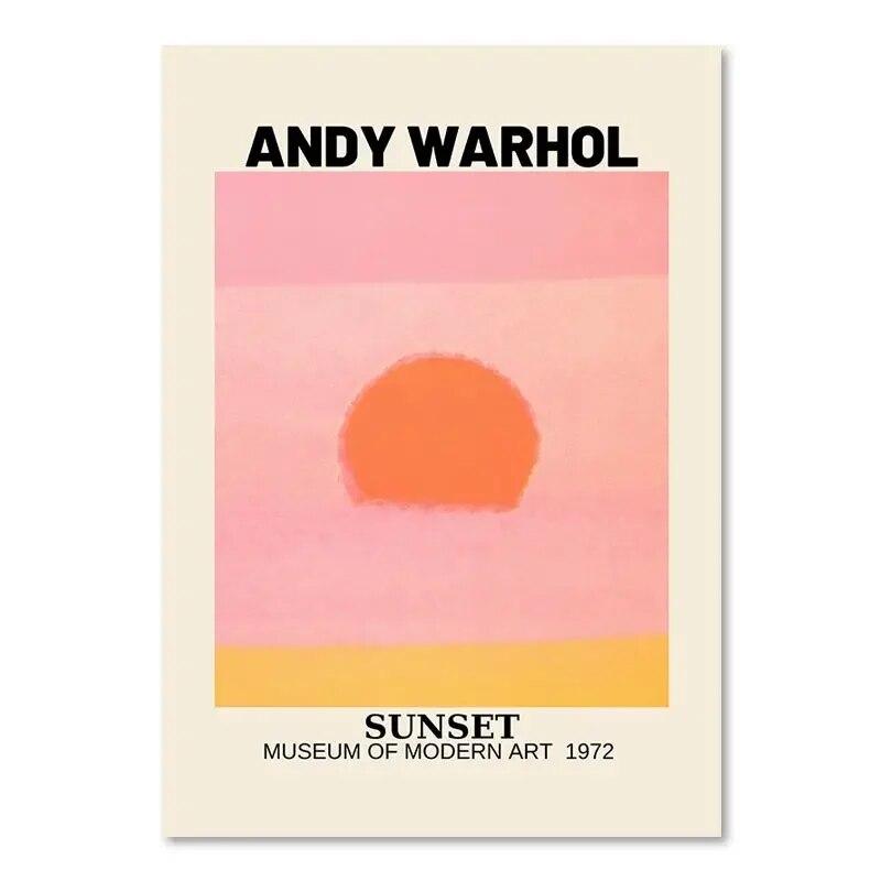 Галерея настенное искусство постер Пикассо и принт Кит закат холст живопись настенные постеры для гостиной домашний декор