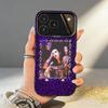 Чехол для телефона M-Manson M-MarilynS Singer для iPhone17 16 15 14 13 12 Pro Max Серый Черный Матовый Лазерный Металлик Аврора Funda