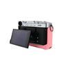 Palm Print PU Leather Case for Fujifilm X-E5 Fuji XE5 Camera Storage Bag Hard Protective Shell with Shoulder Strap
