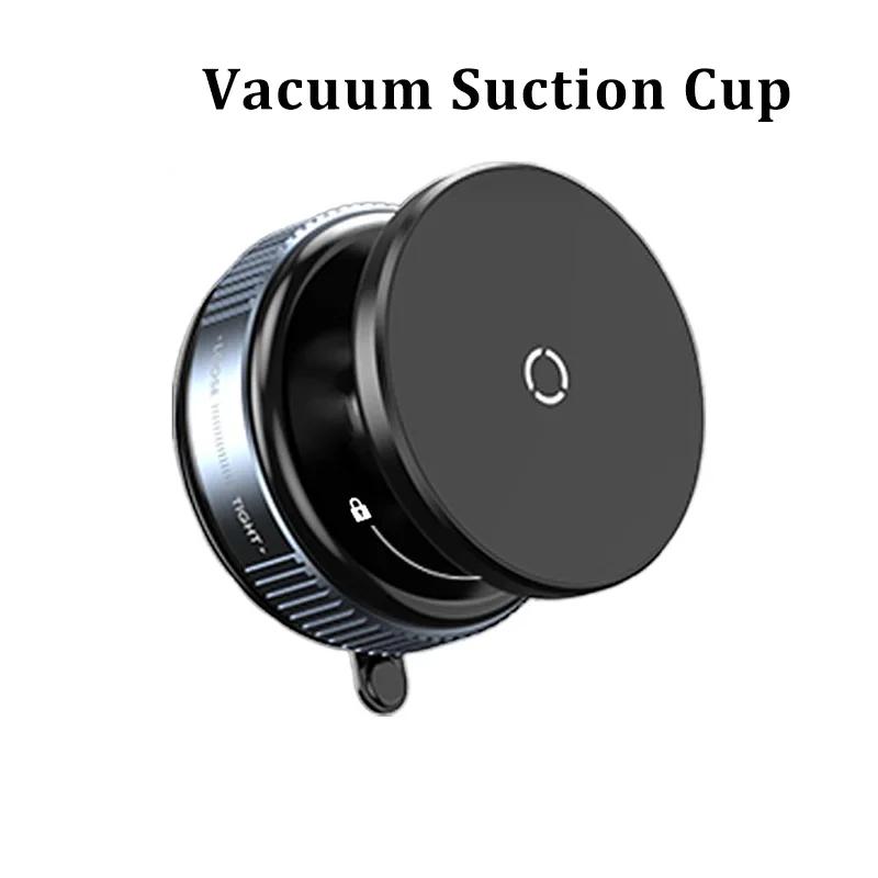 K007 Strong Magnetic Car Phone Holder Foldable Design 360° Adjustable Vacuum Mount for Car/Desk/Bathroom/Universal Use Holder