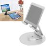 Foldable Phone Stand 360 Degree Rotation   Height Aluminum Desk Stand with Stable Base for Laptops Under 17.3in