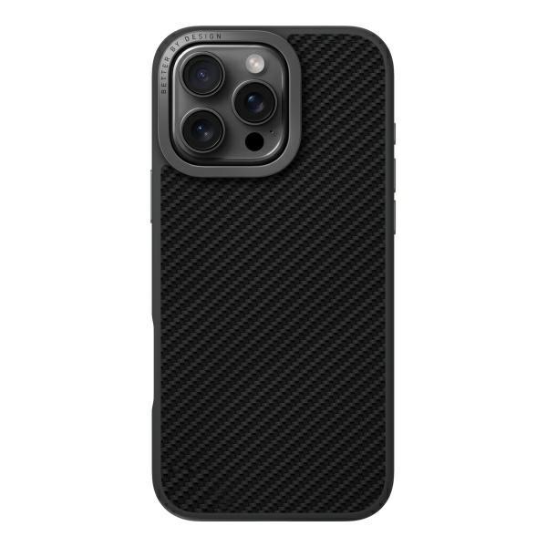 UNIQ case Keva Max iPhone 16 Pro 6.3Magclick Charging black/black(carbon)