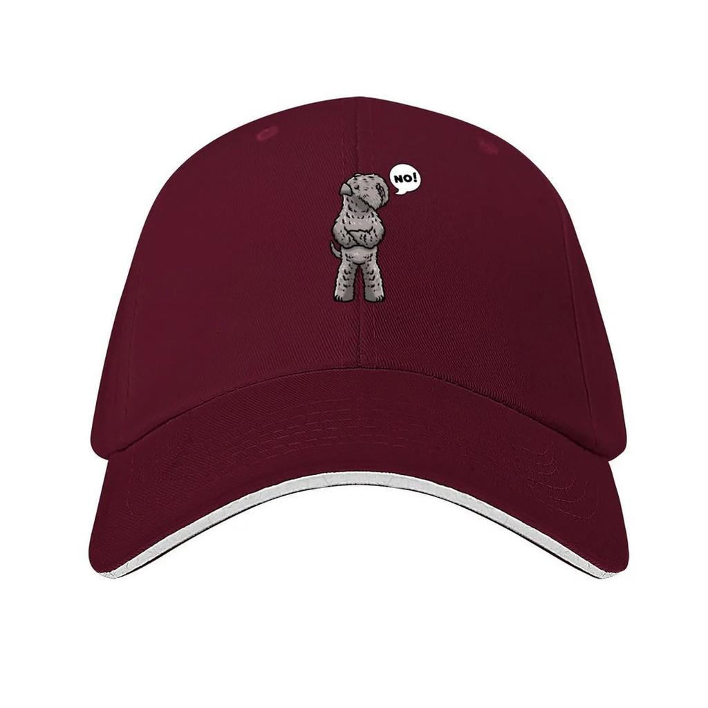 Керри-блю-терьер Собака Упрямый Нет Бейсболка Тракер Кепка Снэпбек Шляпа чайная Шляпа Винтажная Женская Пляжная Аутлет Мужская