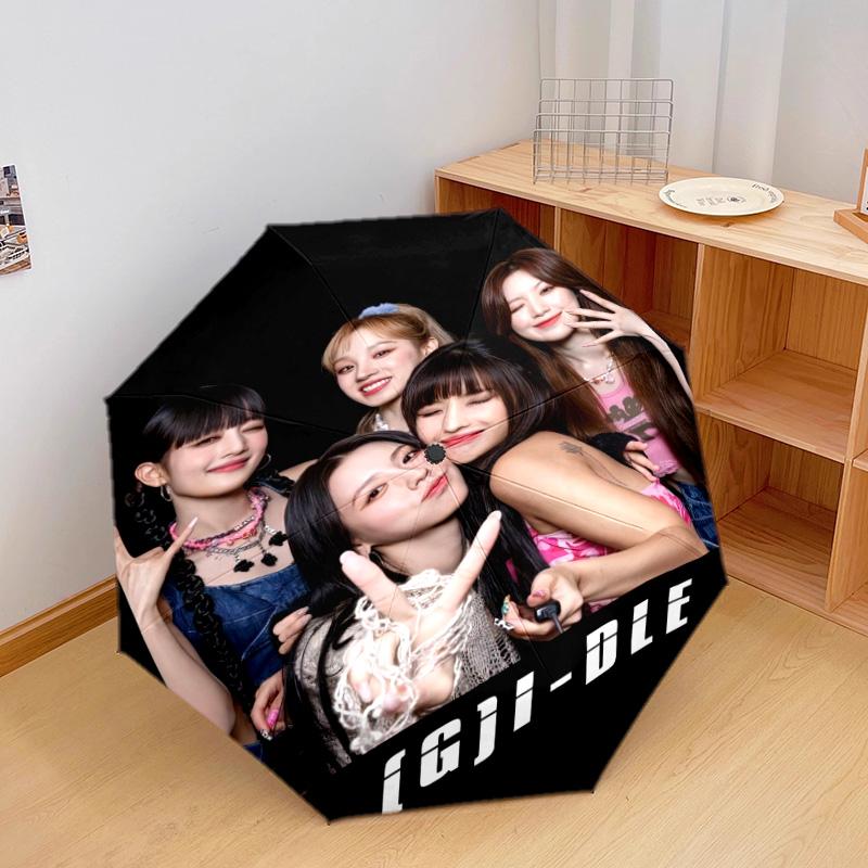 Gjidle Automatic Umbrella - Suitable Travel Outdoor Portable Umbrella Birthday Gift Daily Essentials