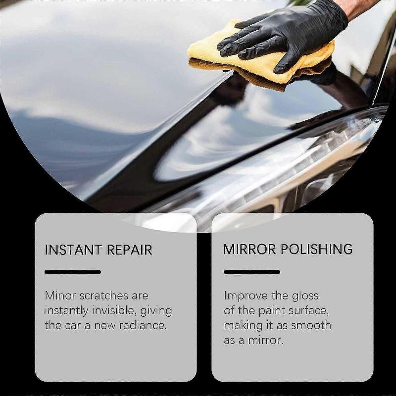 Car Scratch Polish Cream - Instant Repair, Long-Lasting Shine & Mirror Finish