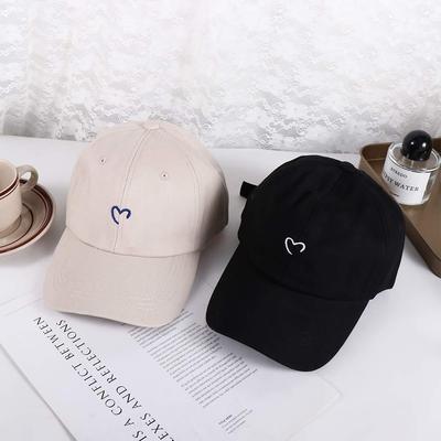 Стильные кепки в стиле хип-хоп Бейсбольные кепки Love Girl Snapback Кепка для пары Кепка с вышивкой в ​​виде сердца Бейсбольные кепки Шляпа от солнца