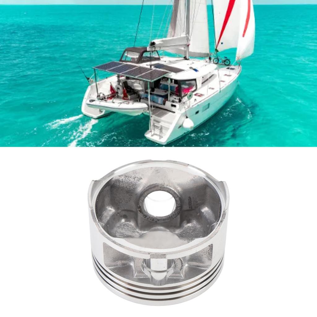 Piston Kit with Rings 6BX E1631 00 96 Stainless Steel Boat Piston Kit for 4 Stroke 6HP Outboard Moto