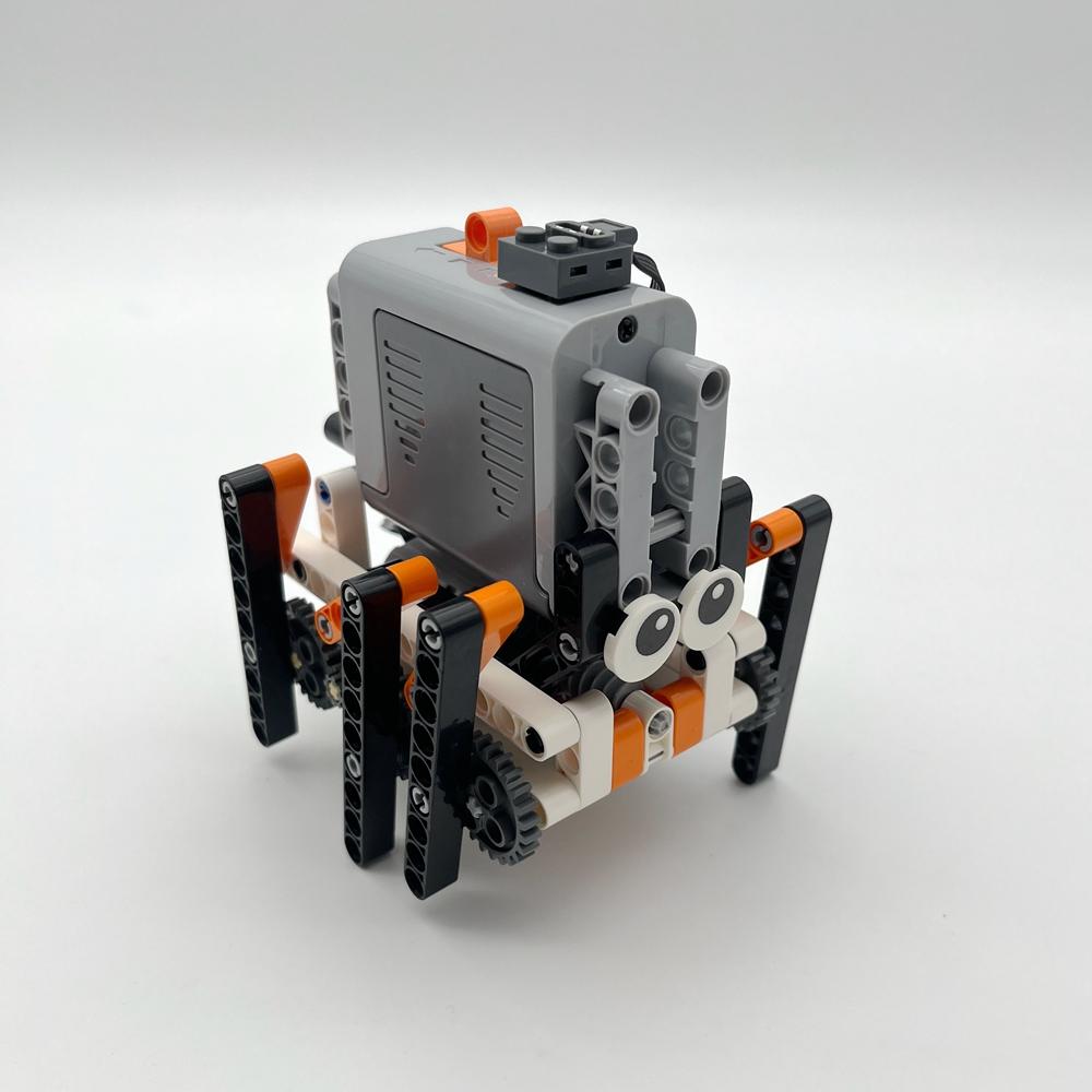 Набор конструктора MOC Шестиногий Шагающий Робот Бионический Паук, DIY Образовательная Игрушка, Подарок для Детей и Взрослых