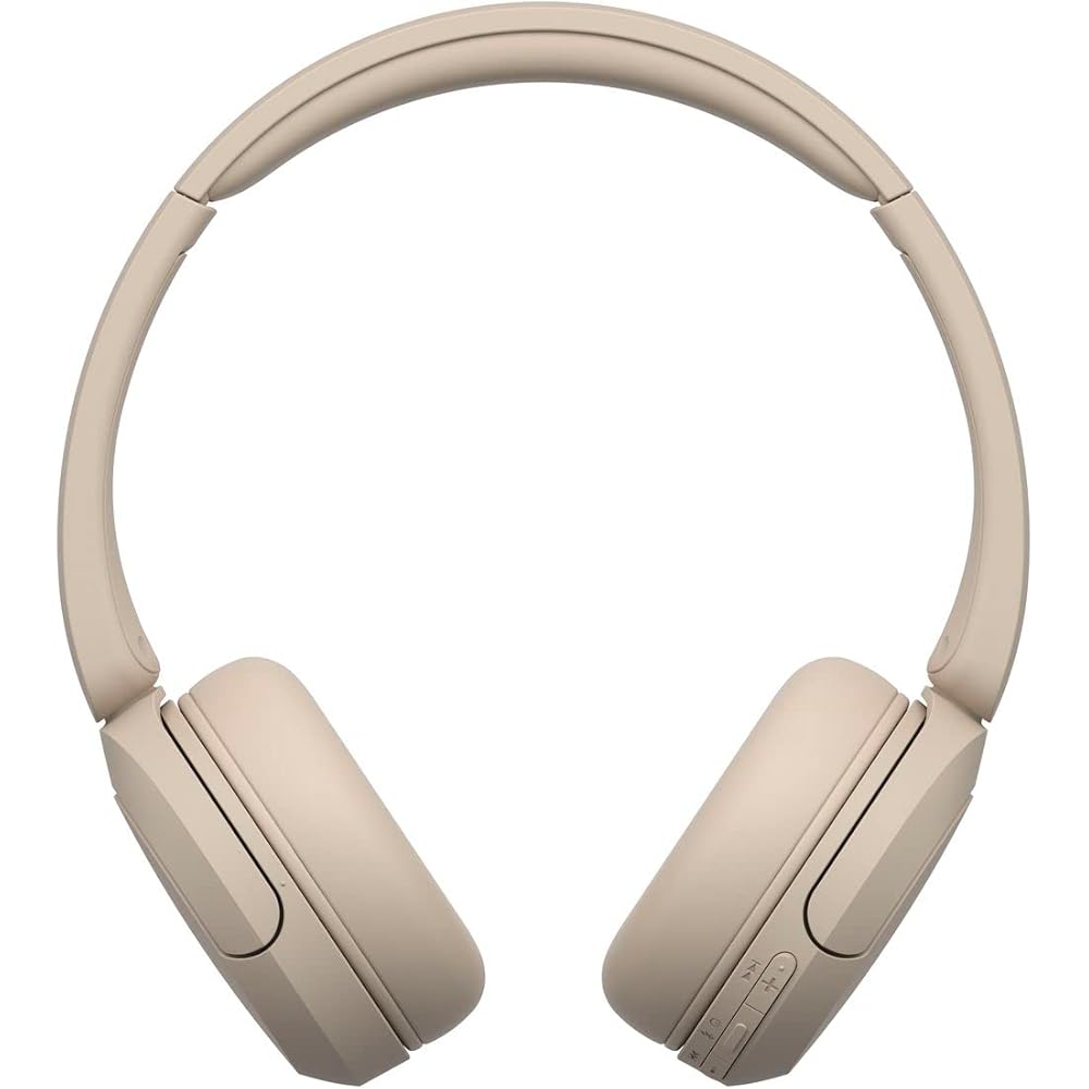 Sony WH-CH520 Wireless Headphones: Bluetooth compatible / Lightweight design (approx. 147g) / Supports "Equalizer" settings for customizable sound qua