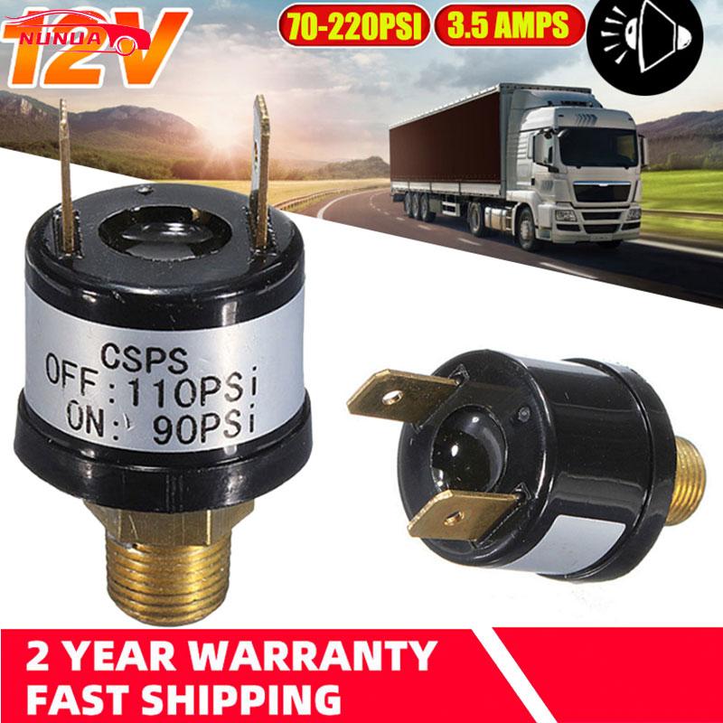 12V 3.5A Automobile Air Pump Compressor Air Storage Tank Pressure Switch 90-110PSI 120-150PSI 170-200PSI Pressure Switch Control