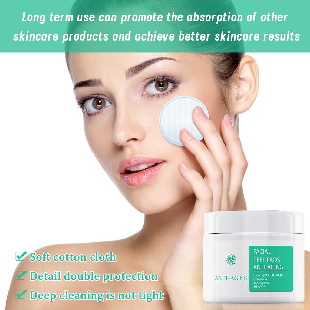 -textured Facial Toning Pads For Exfoliation And Pore Reduction Contains Salicylic Suitable For All Skin Types