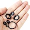200Pcs O-ring Rubber Gaskets Seal Ring Set Nitrile Rubber High Pressure O-Rings NBR Sealing Elastic Band O Rubber Rings Set