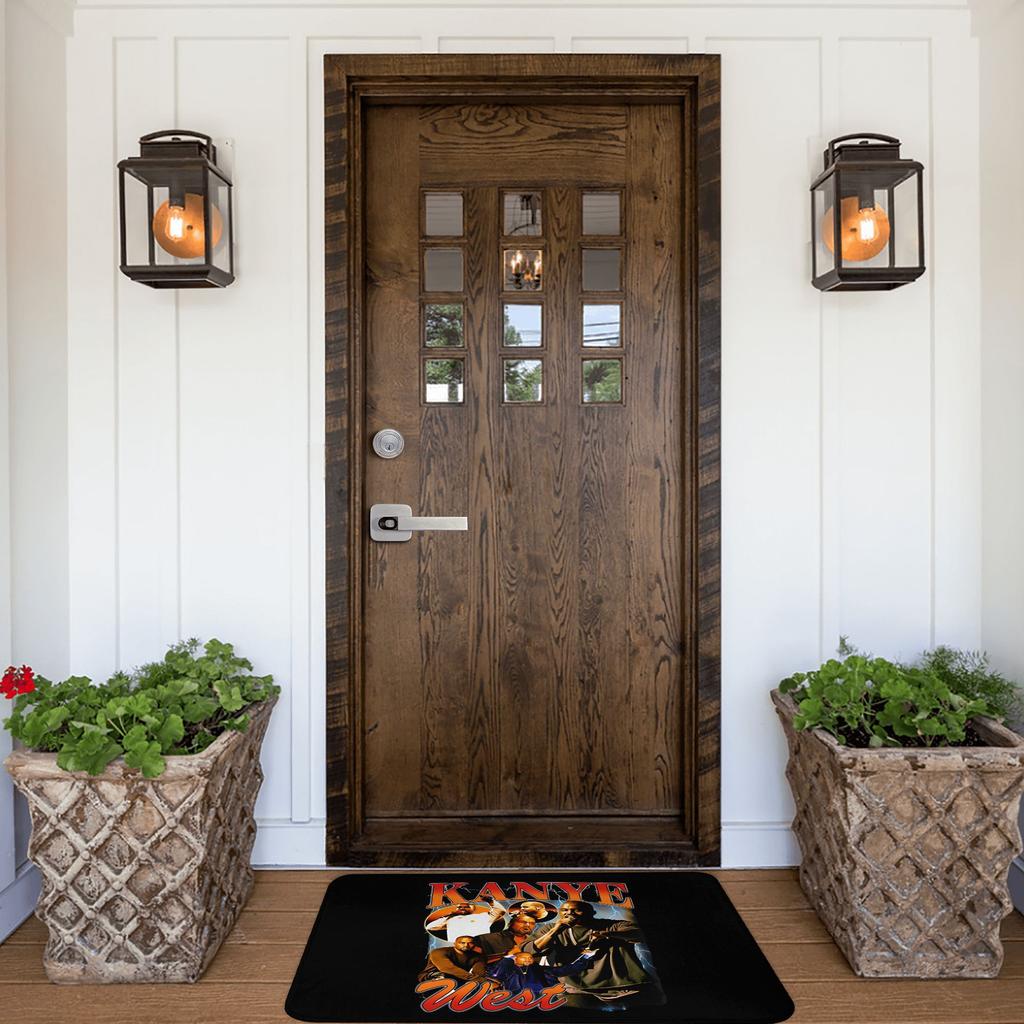Popular Singer Kanye West Front Door Floor Entrance Mats Outdoor Kitchen Bathroom Doormat Bedroom Carpet Rug